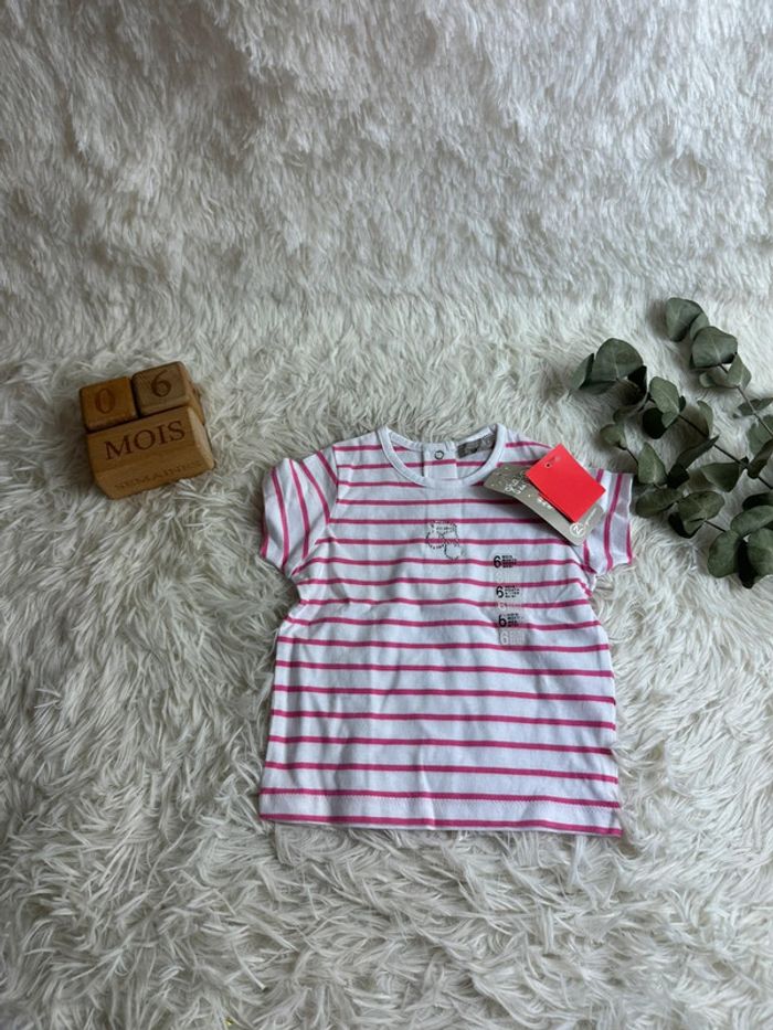 T-shirt grain de blé taille 6 mois