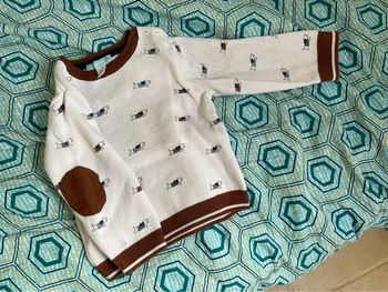 Pull avec coudières 18 mois