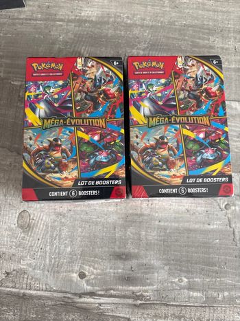 Lot de 2 bundle mega évolution