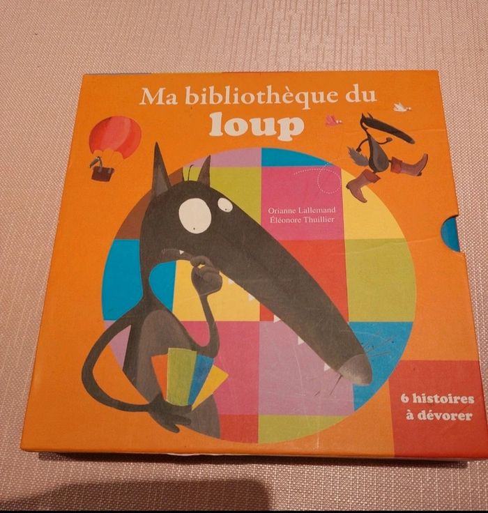 Lot de 6 histoires du Loup