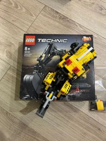 Lego 2 en 1 ; 42121 ; grue ; bulldozer