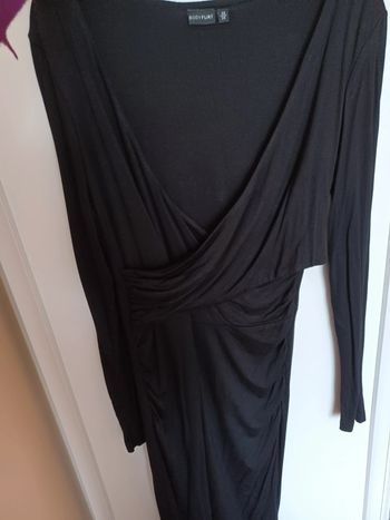 Robe noir 3/4 grossesse et allaitement