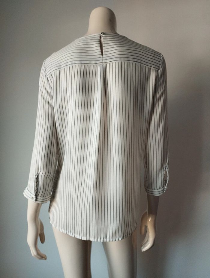 Blouse col v 1.2.3 Paris taille 38 - photo numéro 5