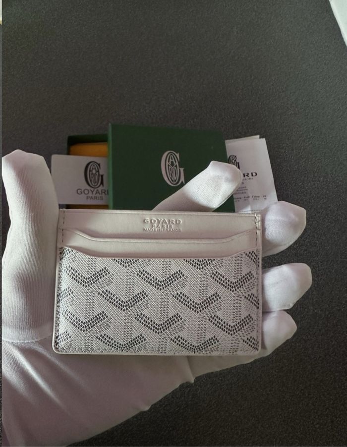 Porte carte goyard blanc - photo numéro 2