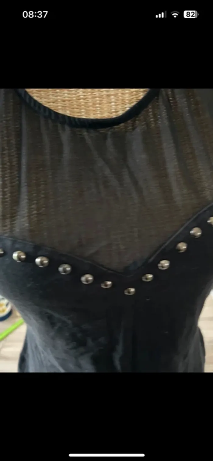 Robe noir à dentelle H&M - photo numéro 3