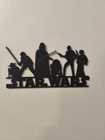 décoration murale star wars