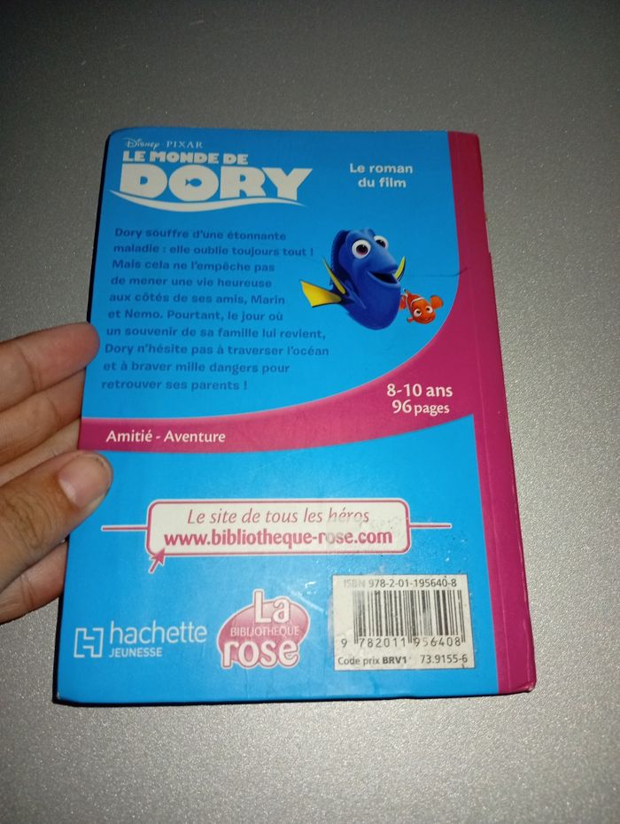 Livre Le monde de Dory - photo numéro 4