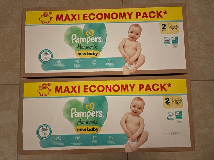 Couches Pampers Harmonie Taille 2 Neuf