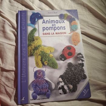 Animaux en pompons dans la maison