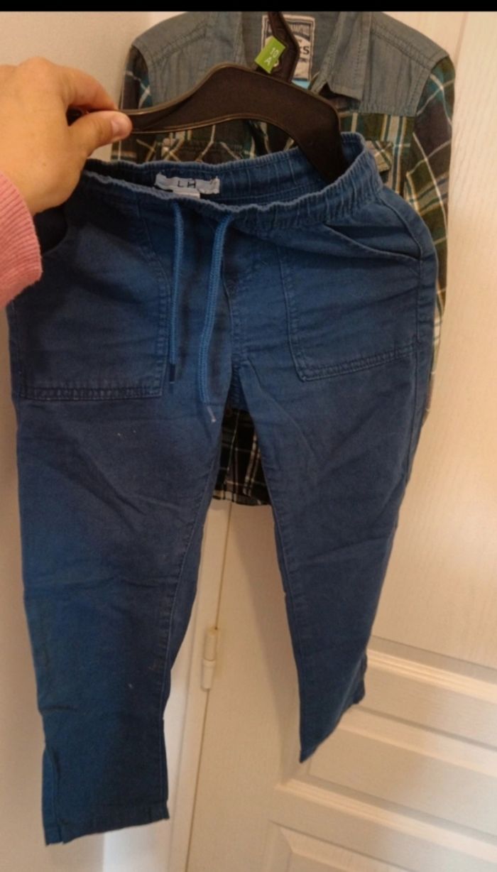 Ensemble hiver chemises et  pantalon 6-7ans - photo numéro 4