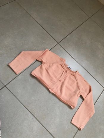 Boléro orange saumon clair