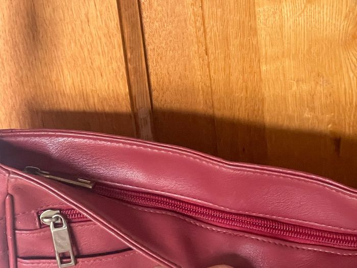 Petit sac bordeaux - photo numéro 4