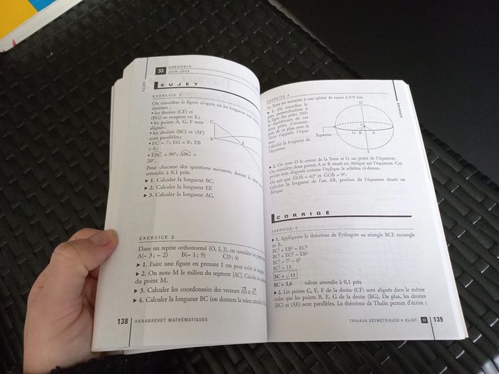 Livre Annabrevet mathématiques - photo numéro 7