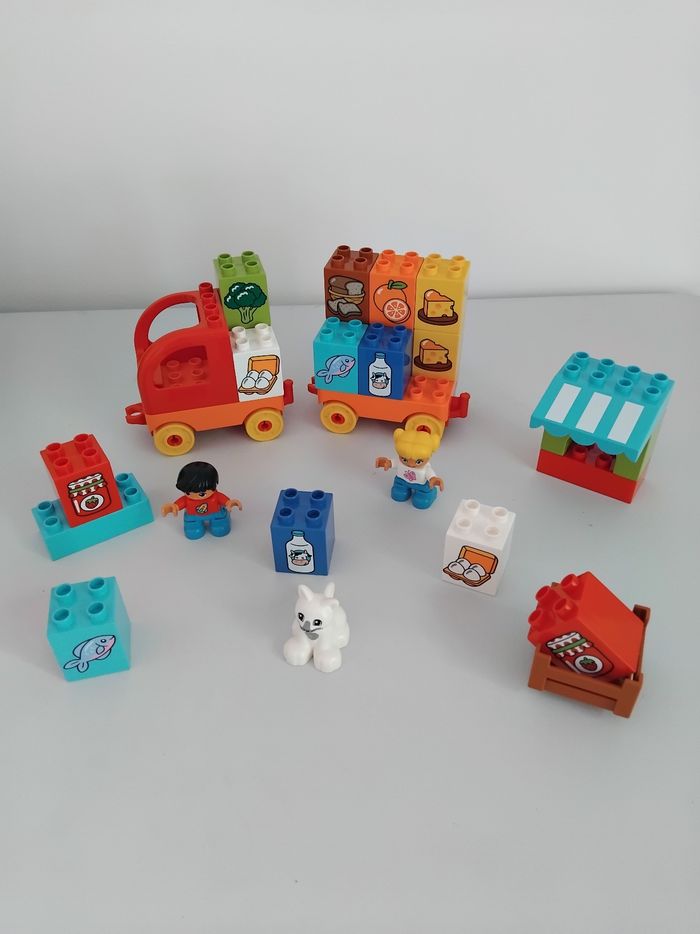 🥦 DUPLO BRIQUES et CAMION Marché 10818 Complet