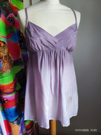 Débardeur Pimkie Violet Tie and Die T36