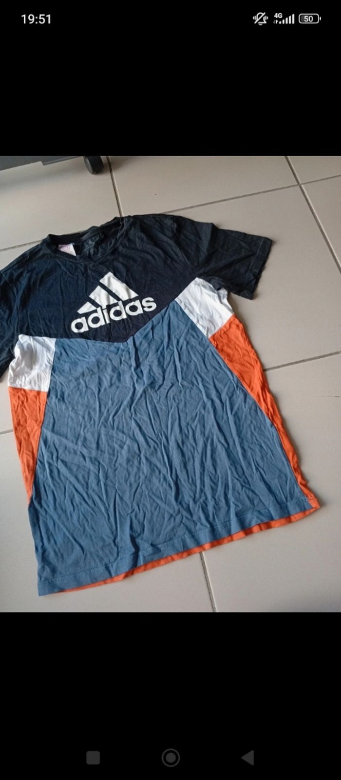 Tee shirt Adidas 15/16 ans - photo numéro 2