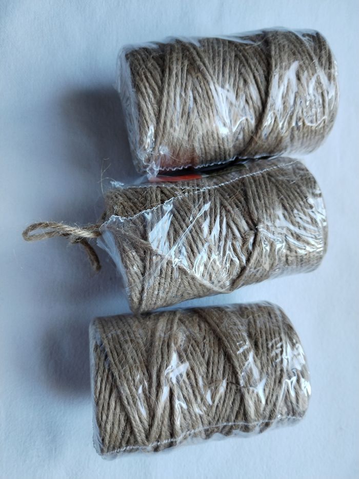 Lot de 3 Bobines fil de Jute - photo numéro 9