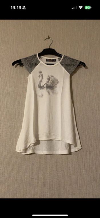 Tunique orchestra 6 ans avec cygne