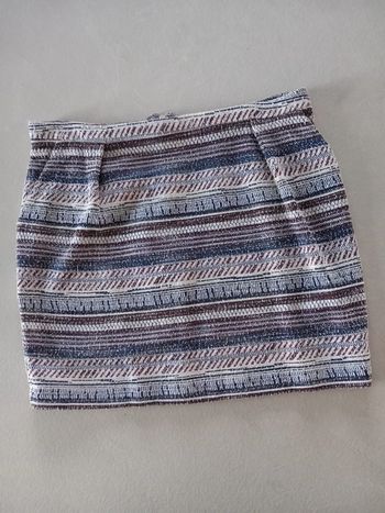 Mini jupe multicolore