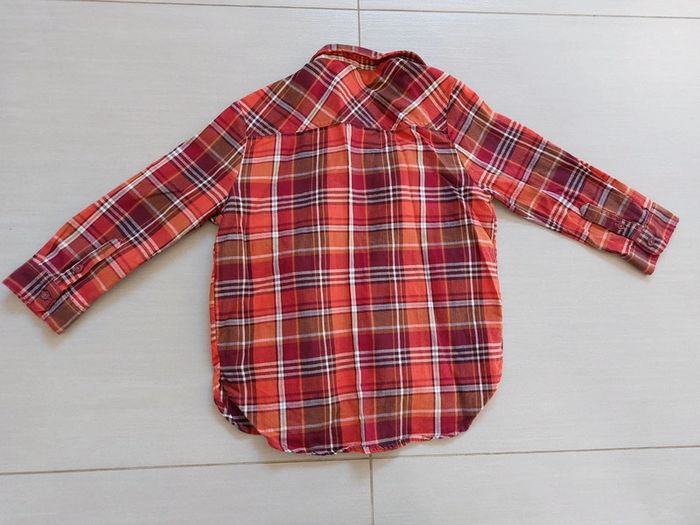 Chemise zippée à carreaux - photo numéro 3