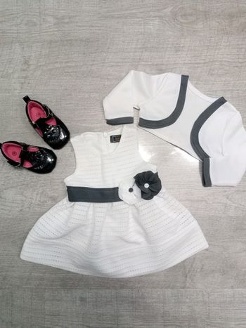 Ensemble cérémonie 3 mois neuf