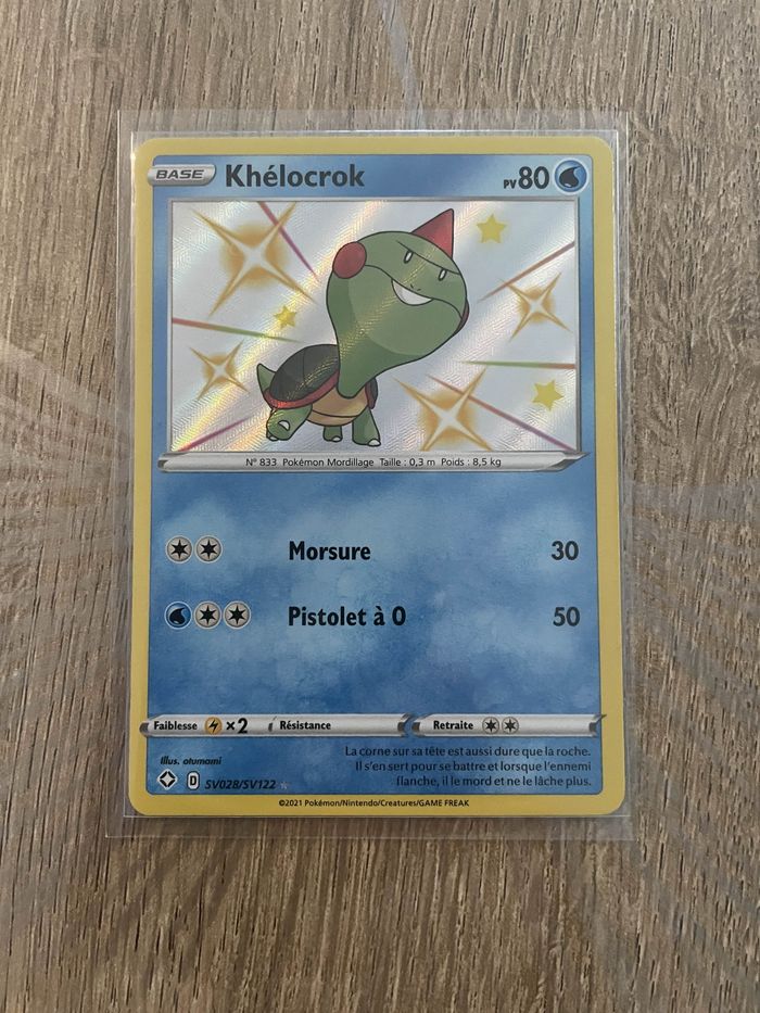 Pokemon Khélocrok Shiny
