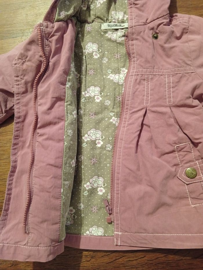 Veste style trench taille 6 mois marque tape a l'oeil - photo numéro 3