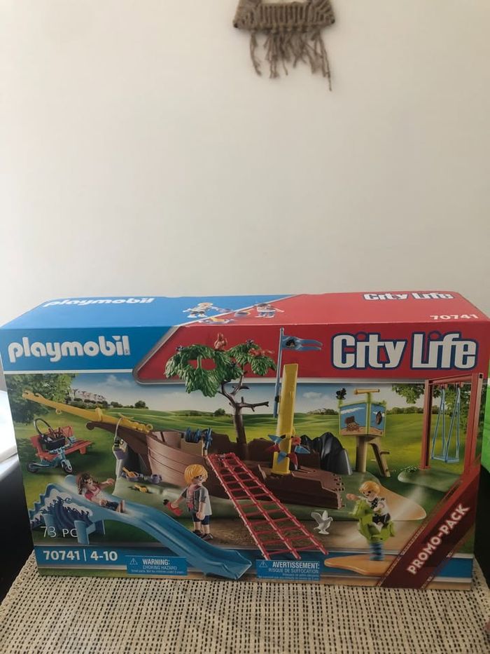 Playmobil 70741 Parc de jeux NEUF