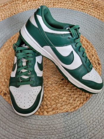 Nike Dunk Low Next Nature - Vertes et Blanches