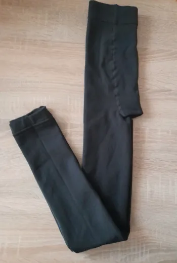 Collant chaud gris foncé
