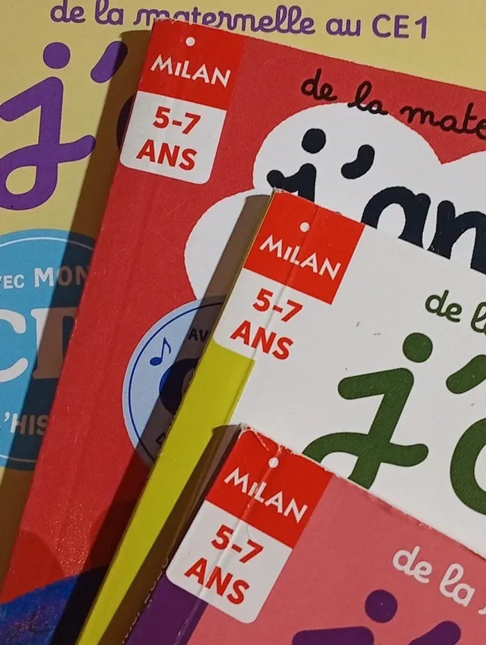 J'apprends à lire avec CD x 16 éditions Milan 5 à 7 ans - photo numéro 3