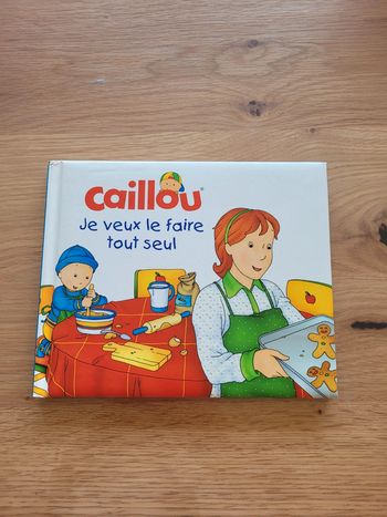 Livre caillou "je veux le faire tout seul "
