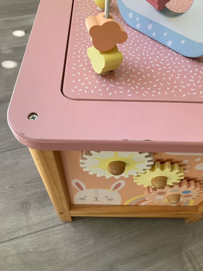 Cube d’activité en bois - photo numéro 4