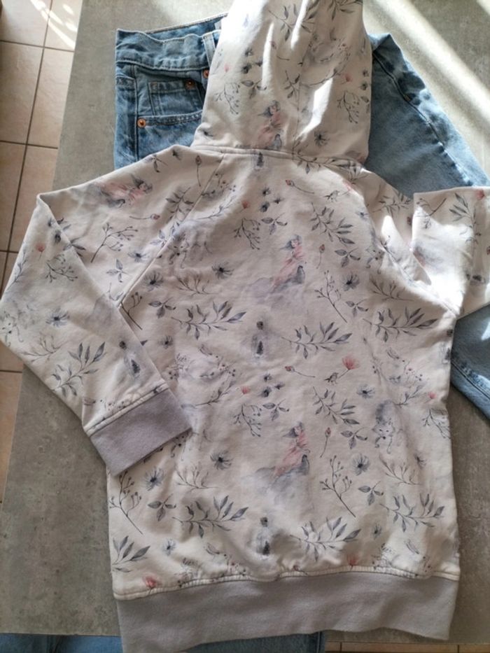 Sweat shirt taille 10 ans Fait main - photo numéro 6