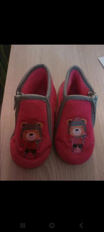 Pantoufle taille 21
