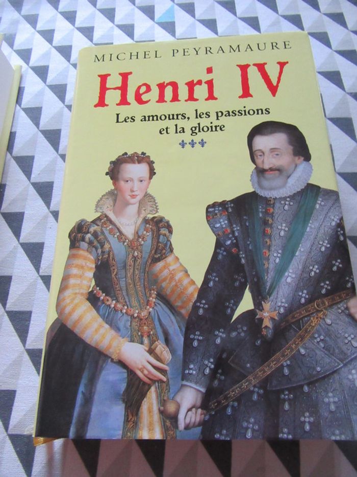 Lot de 3 livres Henri IV Michel Peyramaure - photo numéro 4