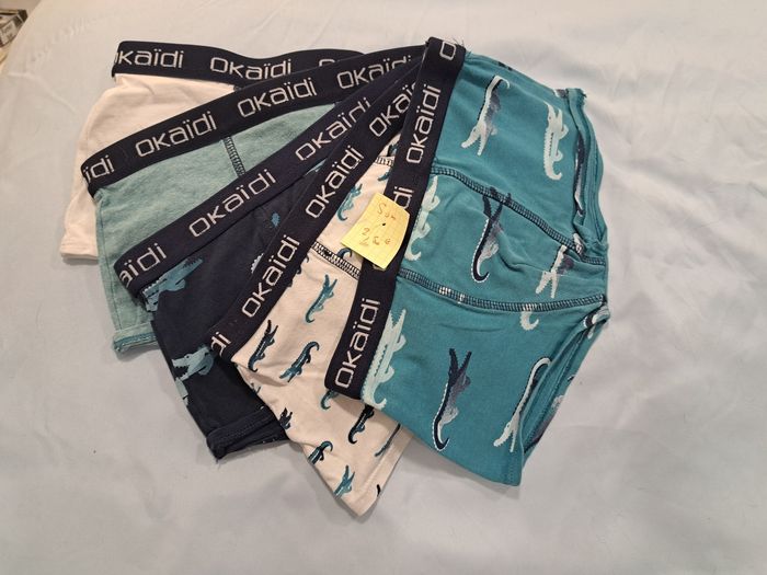Lot de 5 boxer Okaidi crocodile