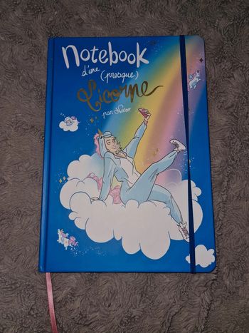 Carnet notebook d'une presque licorne