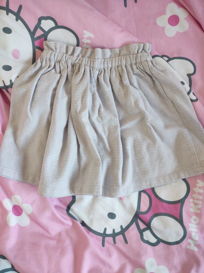 Jupe grise d'hiver avec bretelles Sergent major - photo numéro 4