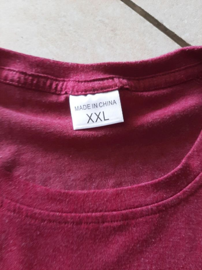 Tee shirt violet minnie - photo numéro 3