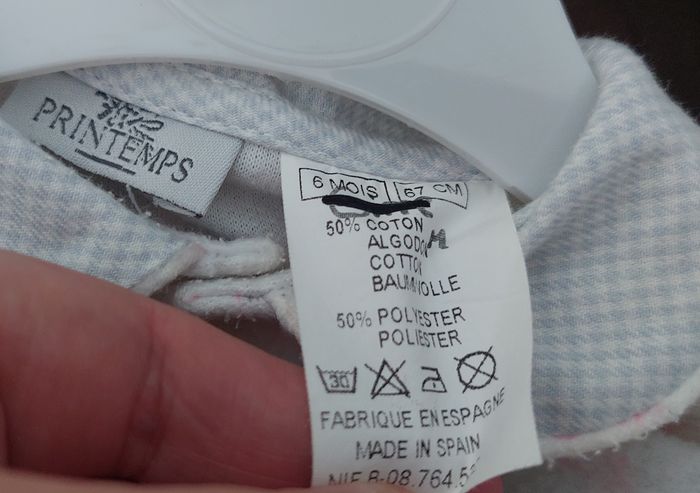 Ensemble fille "PRINTEMPS" - 6 mois - photo numéro 8