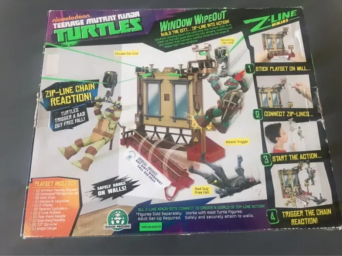 Teenage mutant ninja Turtles Tortues ninja ninja action zip-lines - photo numéro 10