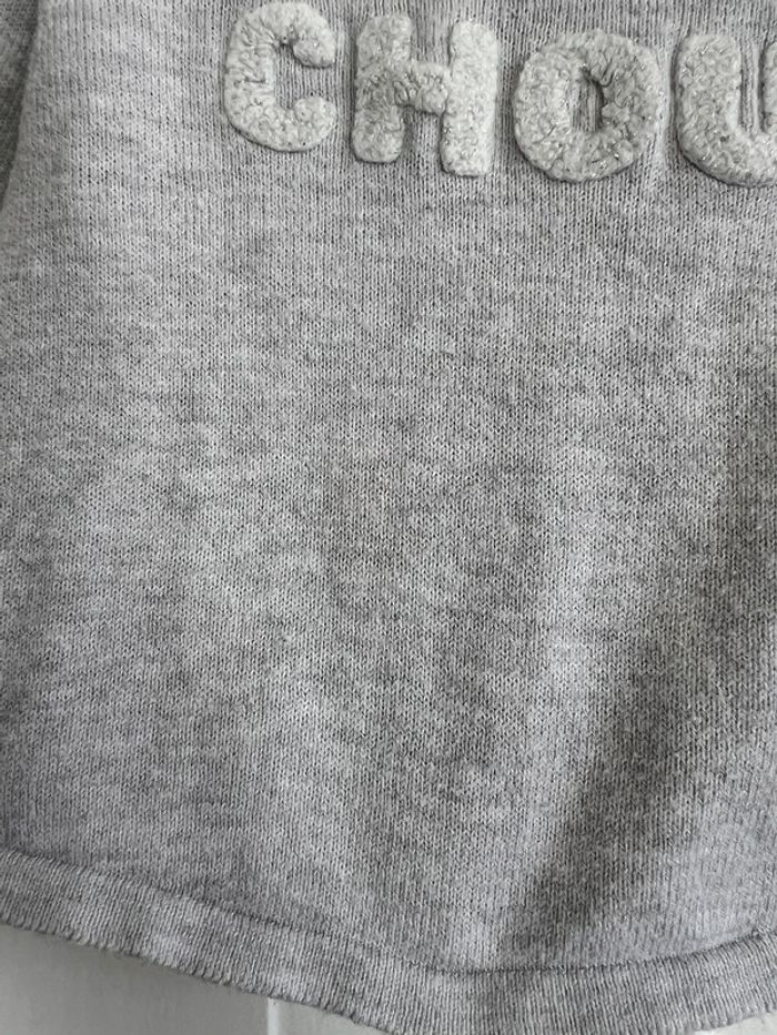 Pull fin gris tao 12 mois - photo numéro 3