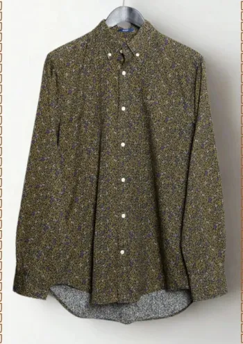 Chemise GANT à motifs floraux – Taille S (coupe regular)