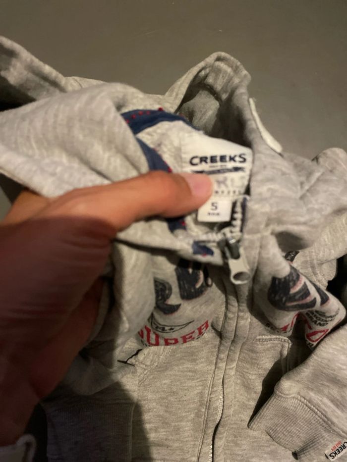 Gilet zippé Creeks 5 ans - photo numéro 2
