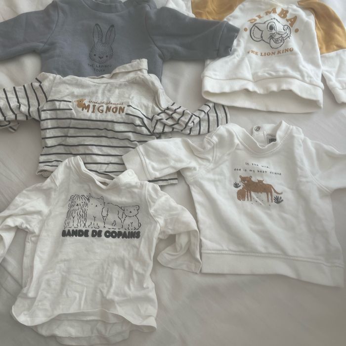 Lot de 5 pull 3 mois