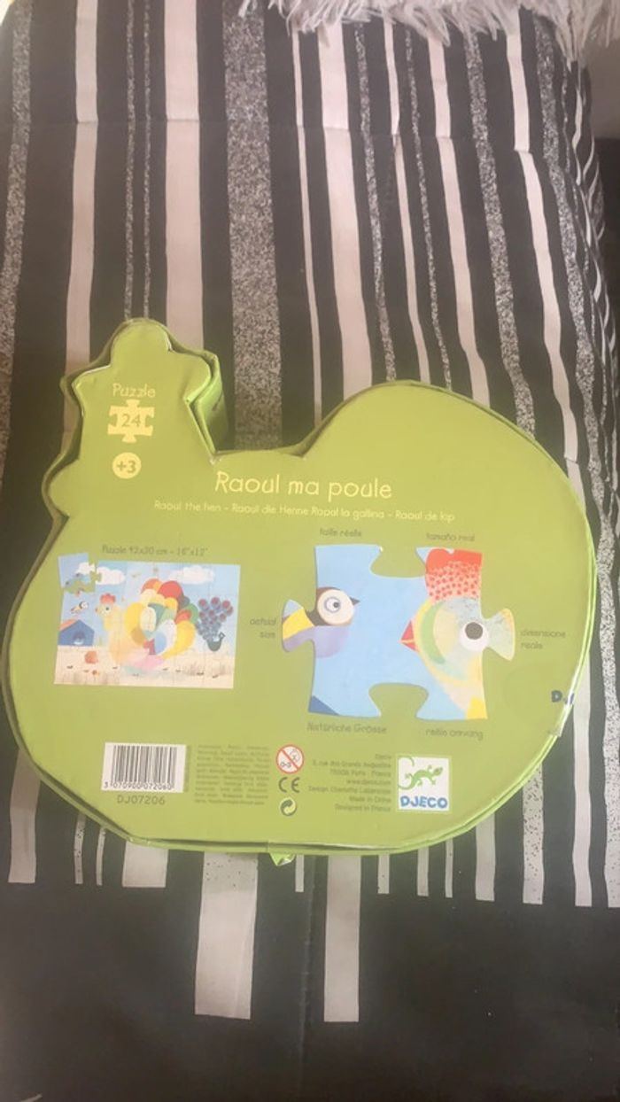 Puzzle djeco Raoul ma poule - photo numéro 2