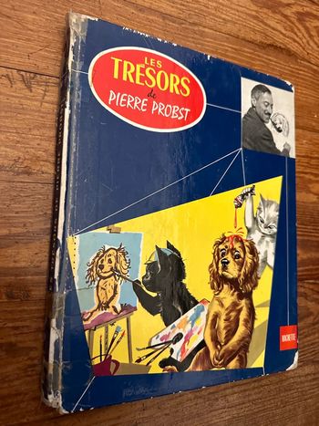 Livre bd album ancien les trésors de Pierre Probst complet état satisfaisant