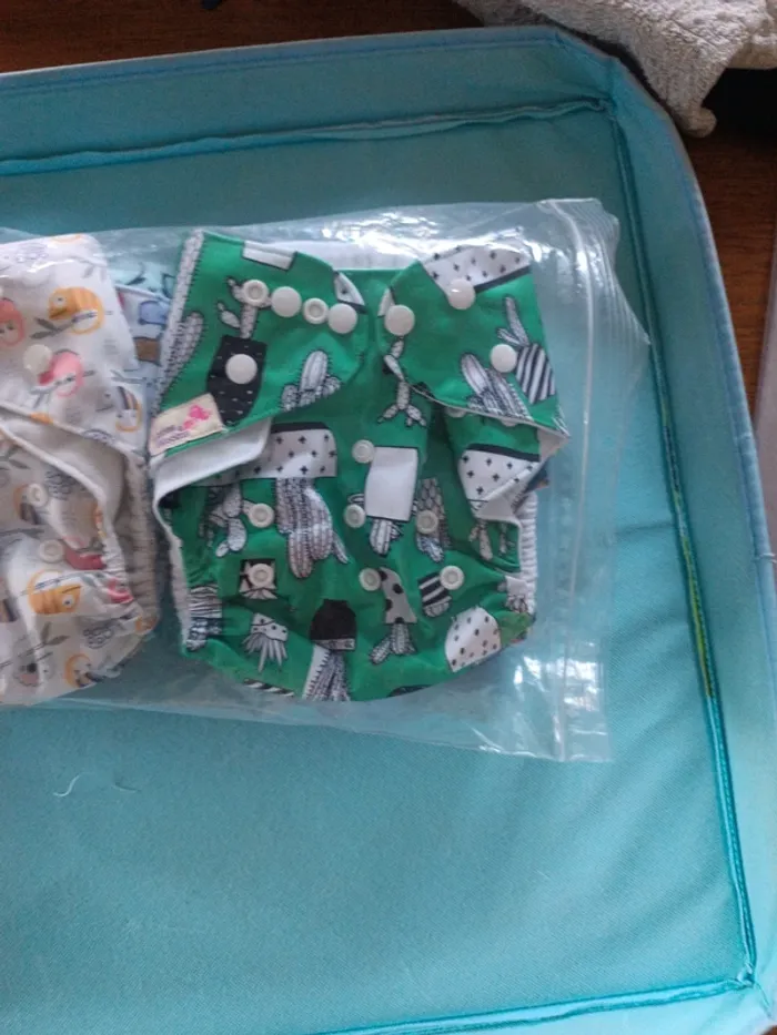 Couche lavable cactus Little Bloom 0-3A - photo numéro 6