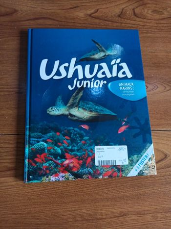 Livre Ushuaia junior animaux marins